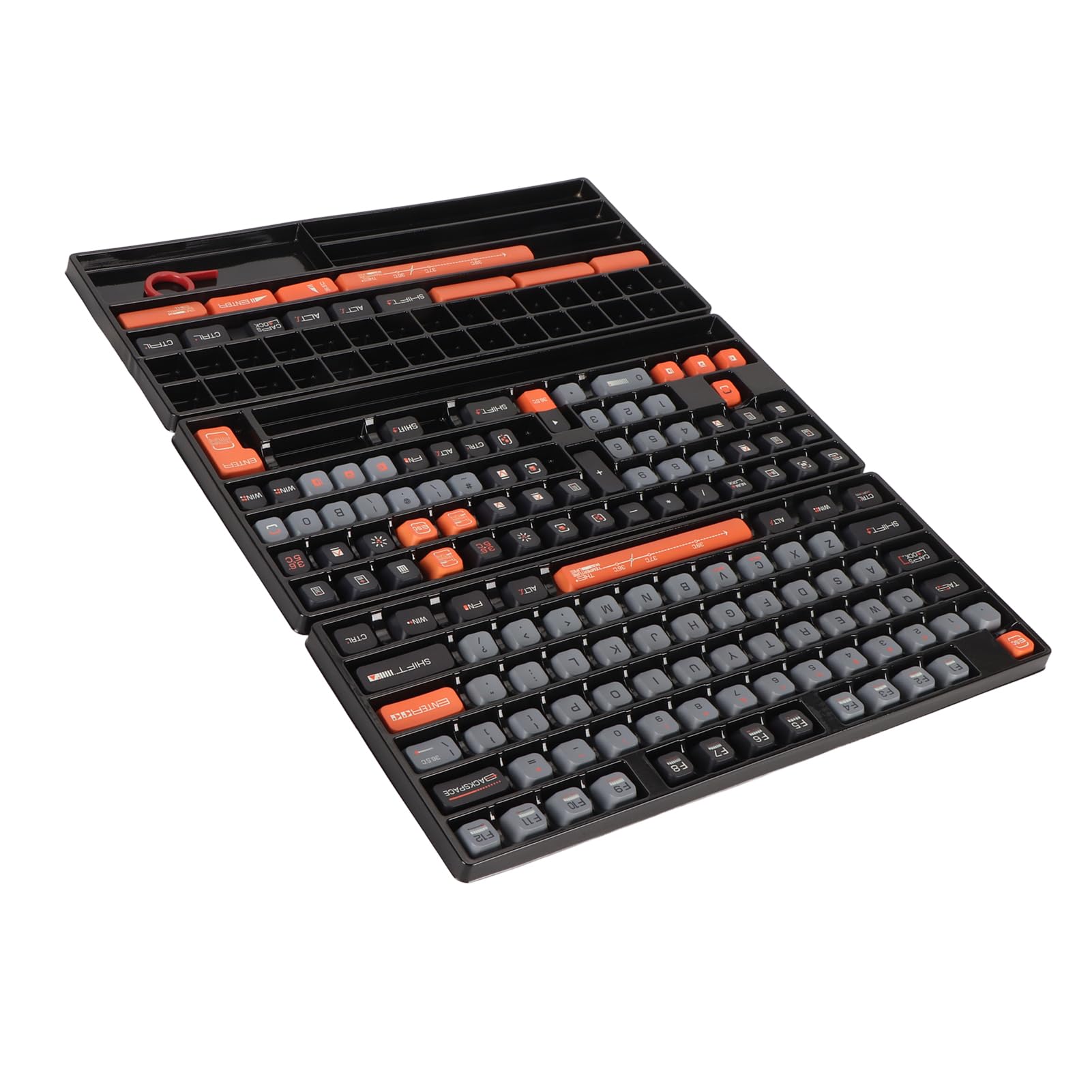 154 klawisze nasadki na klawisze z PBT wysokość XDA pięciostronne termosublimacyjne mechaniczne klawisze klawiatury na 61 87 98 104 108 klawiszy