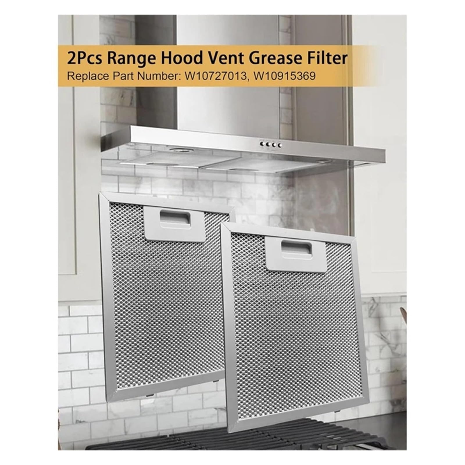 Filtro Antigrasso For Cappa Da Cucina Compatibile For Jenn‑Air W10915369