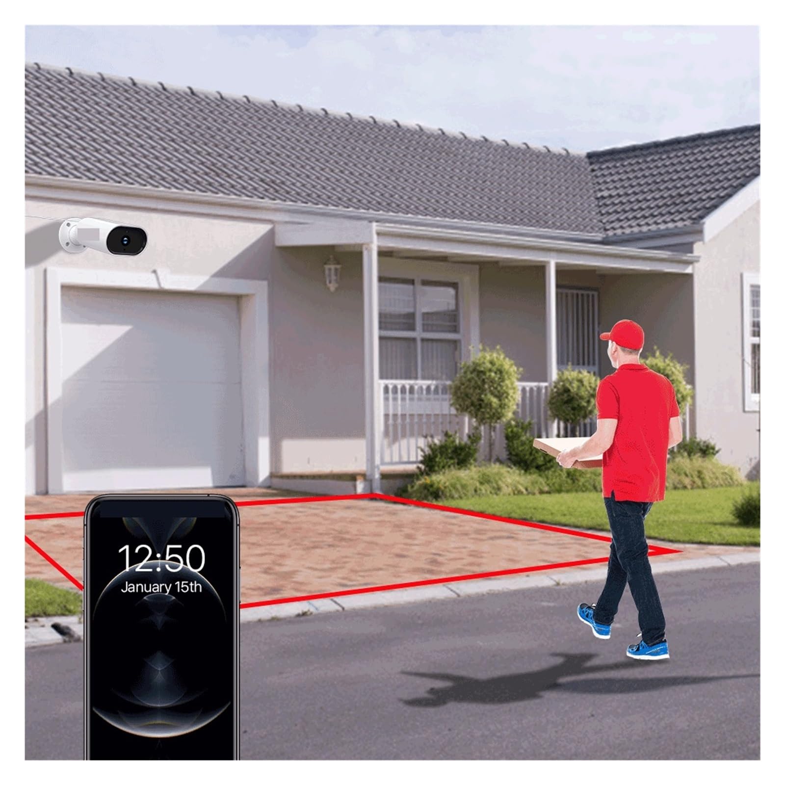 8CH 5MP System Bezpieczeństwa Zestaw Kamer CCTV Wykrywanie Twarzy H.265 Nadzór Wideo 3K Audio Kamera IP łAtwa W Instalacji(1T,4 Camera 8CH NVR)
