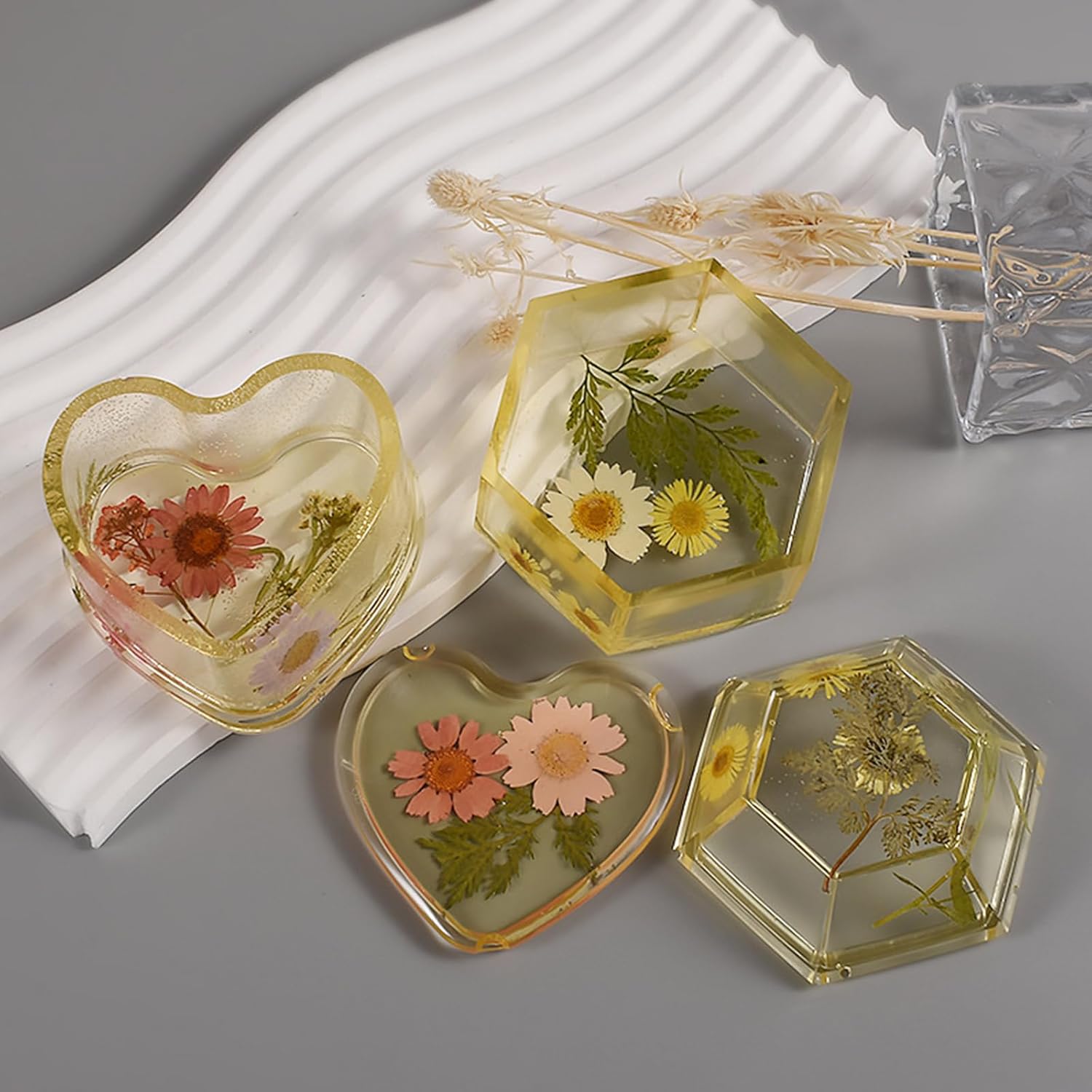 수지의 형 납 박스용 실리콘 캔디 박스 쥬얼리 컨테이너 수제 코인키 박스 캐스트형-Freehip.co.kr