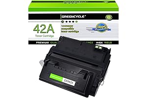 1 PK 10,000 Pages Compatible Black Toner Cartridge Replacement for HP Q5942A Q5942 42A