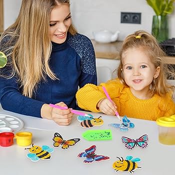 Amazon.com: 12 Pcs Mini 3D Butterfly Painting Art Diamond