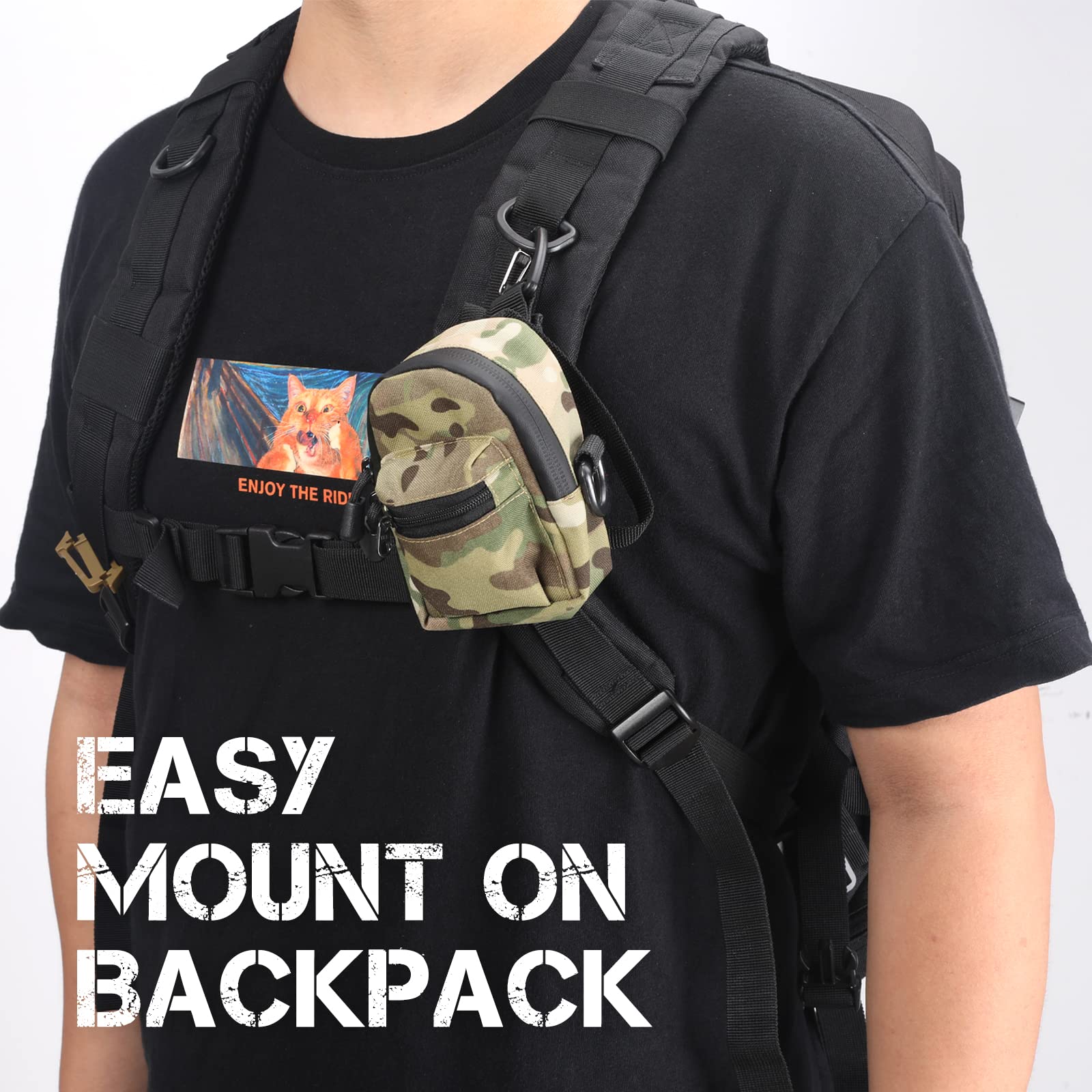 WYNEX Tactical EDC Pouch - Compact Molle Organizer For Everyday Carry Essentials