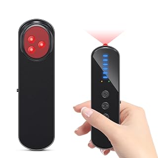 AOBOCAM Spy Hidden Camera Detector, GPS Tracker & Bug Detector, AI-Powered Anti-Spy Device, Portable RF Signal Scanner for Hotels, Travel, Home & Office& Car Security - Amazon product rated Grade B