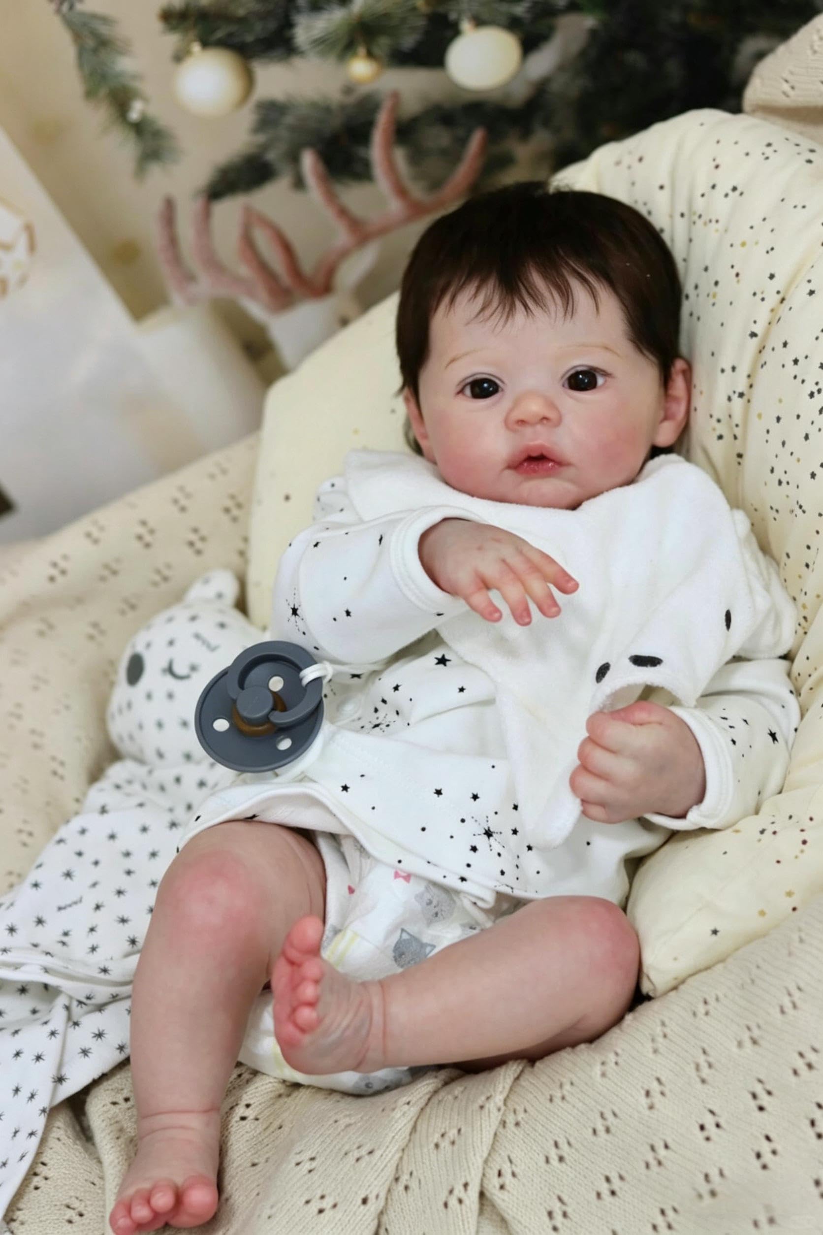 RXDOLL Realistyczne lalki Reborn Baby Dolls silikonowe na całe ciało, winylowe, anatomicznie poprawne, dziewczyna, pełna silikon, lalka, wodoodporne, prawdziwe życie Reborn lalki dla dziewcząt 3+