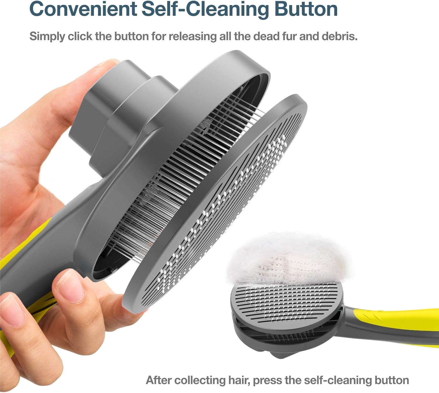 Croci Cat Brushes for Grooming, Rabbit Brush Grooming, Cat Brush for