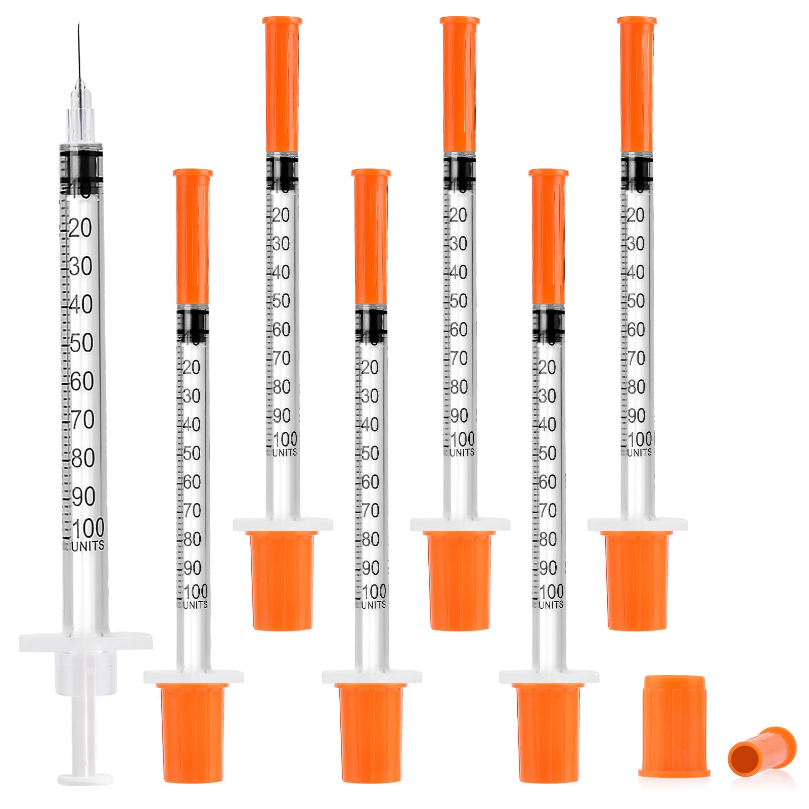 U-100 Syringes - 30 Pack, 1ml, 31G -8