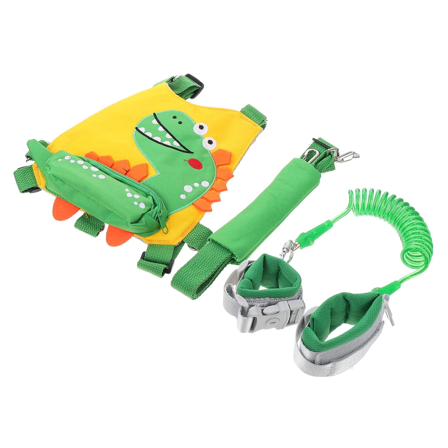 Lost Safety Leash for Toddlers Breathable Dinosaur Walking Harness with Soft Straps for Parks Supermarkets and Crowded Places