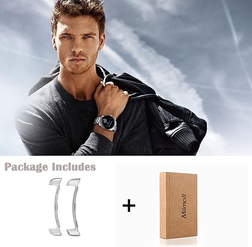 Miniatura 6 de Miimall Compatible con Google Pixel Watch 2Adapter, adaptador de conexión de metal en forma de arco de 0.787 pulgadas para accesorios de Google