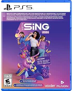 Amazon.com: Let's Sing 2024 + 2 soft bundled mics