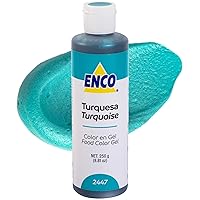 Vista 19 de ENCO Gel Colorante Alimentario Rojo 8.8 oz (250g) Concentrado, Vegano