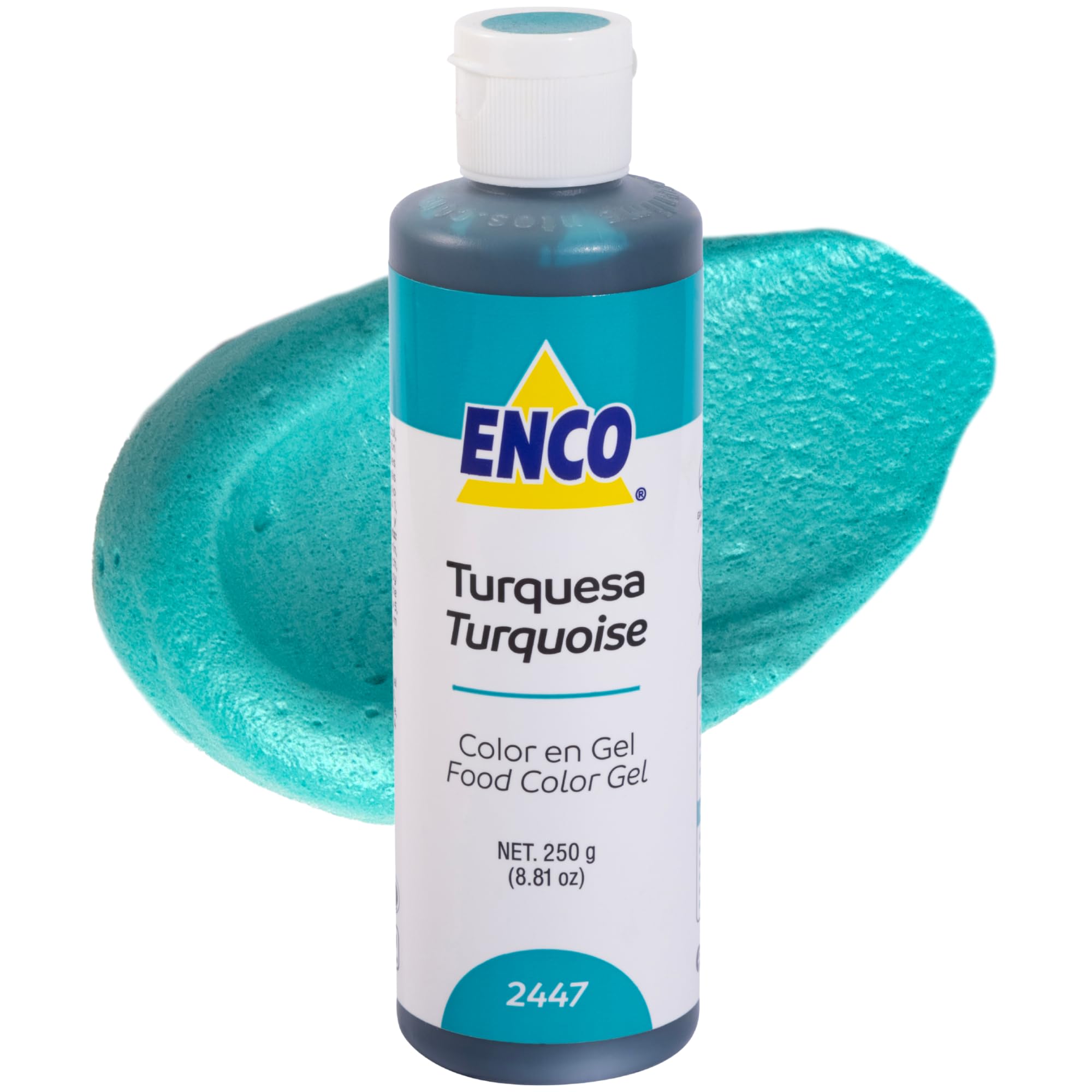 ENCO Gel Food Coloring 8.8 oz (Turquoise)