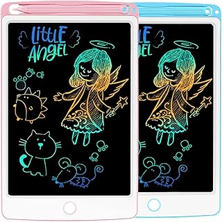 2 Pack LCD Writing Tablet - NOBES Drawing Board for Kids|8.5" Colorful Toddler Gift Toy for 3+4 5 6 7 8 Year Old Girl | To...