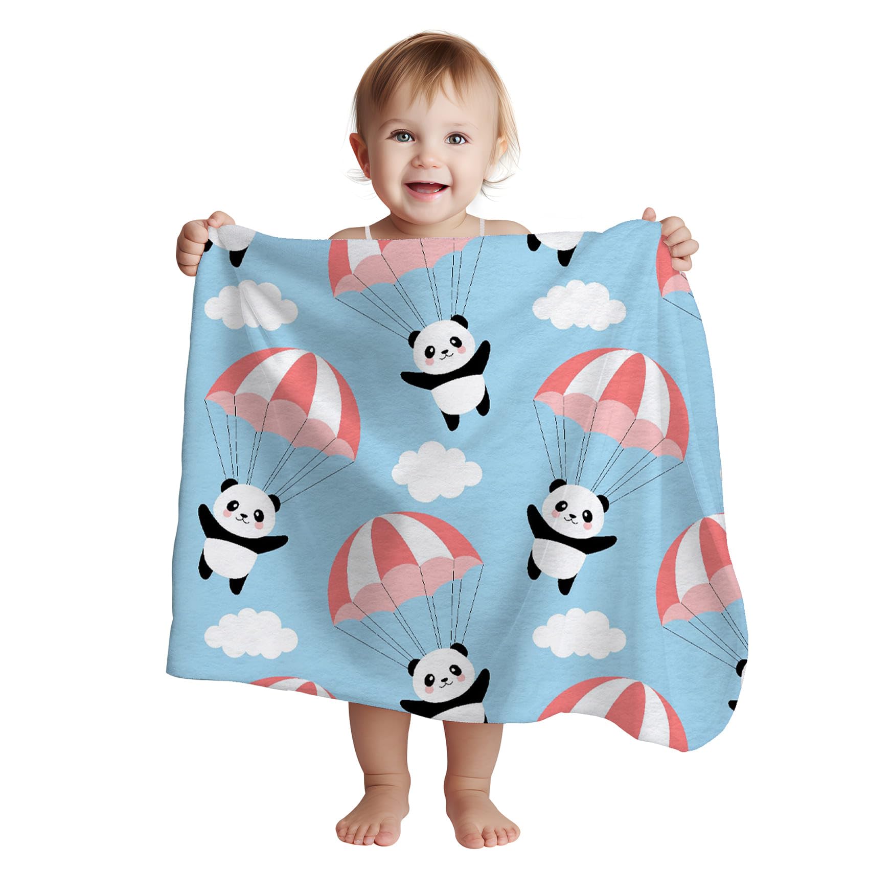 Soft Baby Blanket - Ice Cream Print -11