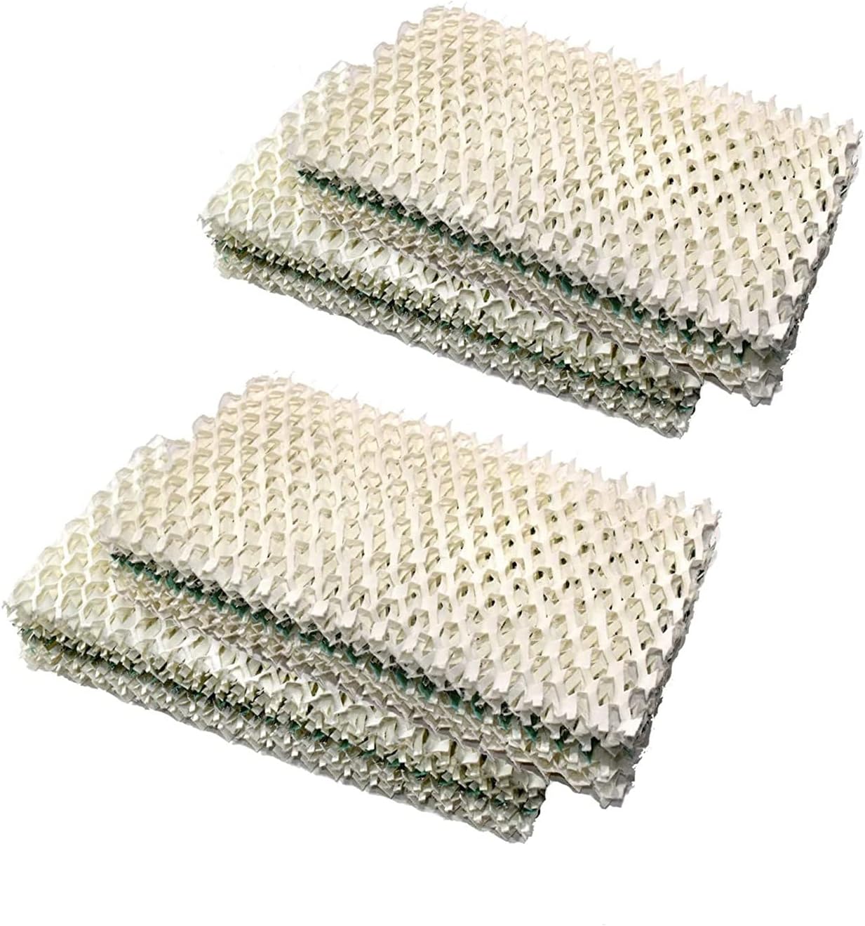 HQRP 4-Pack Wick Filter Replacement for Idylis 828413B002, IHUM-10-140 / I HUM 10 140 4-Gallon Humidifier, HDC-2R HDC-411