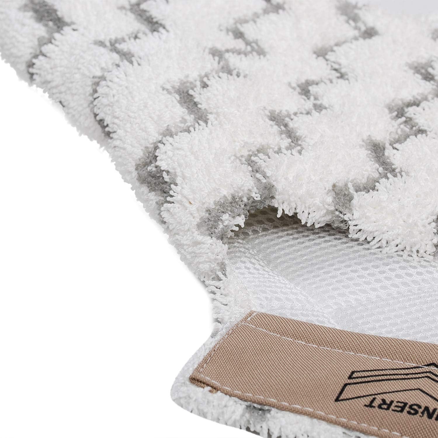 HIFROM S3973/S6001 Mop Pads Replacement for Shark Steam Pocket Mop S3973 S3973D S5002 S5003 S6001 S6002 S6003 Size: 35x35cm (8 Pcs)