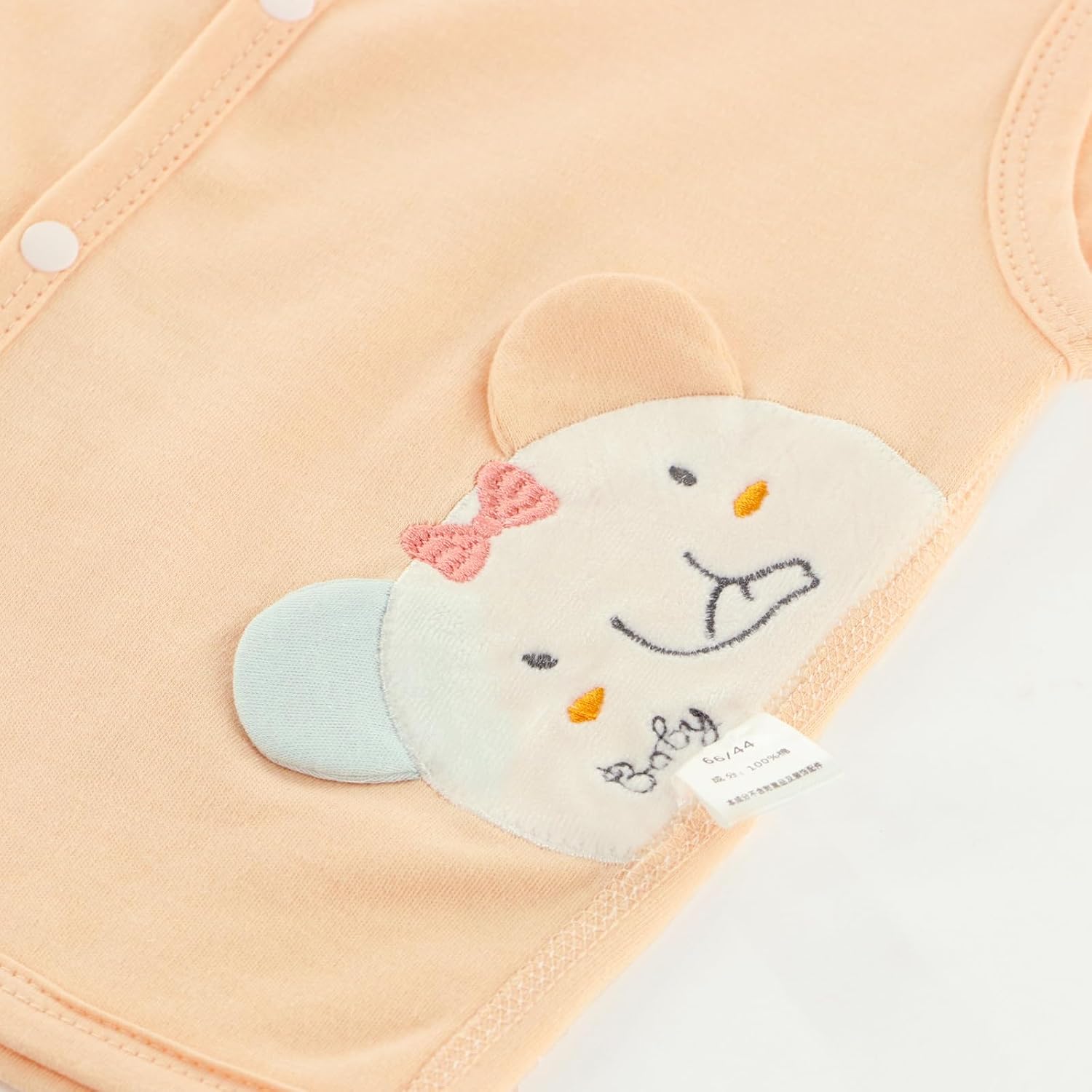 POBIDOBY Baby Vest for Girls & Boys, Purcotton Toddler Reversible Vest for Spring & Autumn