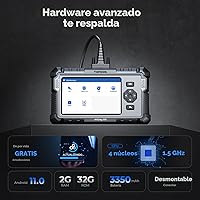 Vista 7 de TOPDON AD500 Escáner OBD2 Lector de Código de Coche Herramienta de Escaneo, Herramienta de Diagnóstico de Transmisión ABS SRS del Motor, Escáner