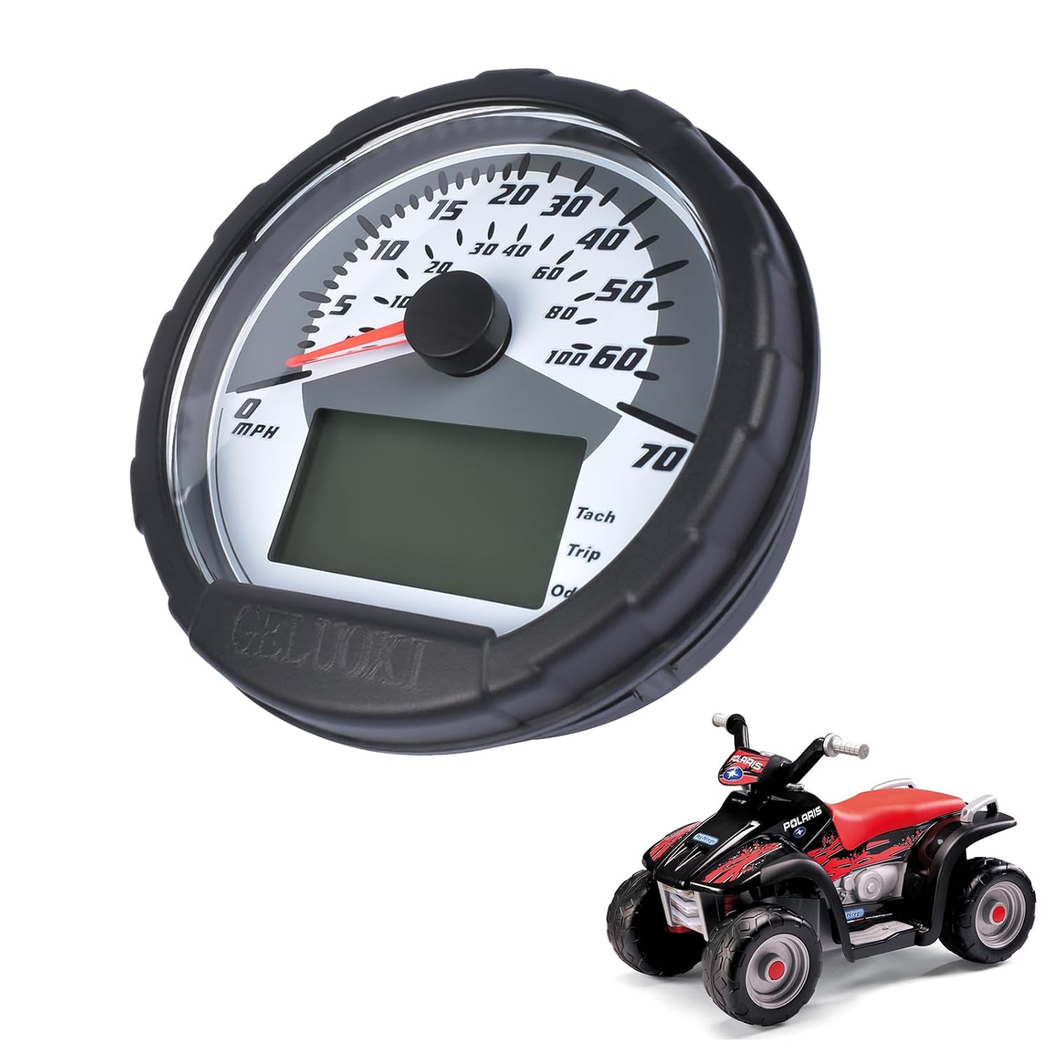 3280528 Speedometer Cluster Assembly Replacement for 2004-2008 Polaris Sportsman 400 500 600 700 800# 3280431 3280482