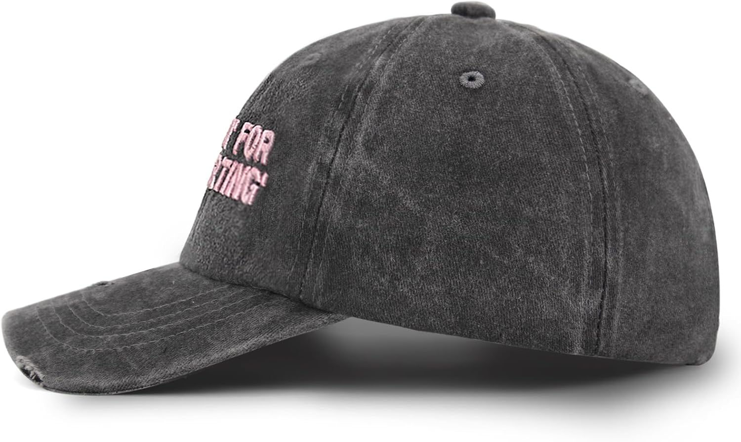 Embroidered Baseball Cap Adjustable Washed Cotton Funny Golf Hats for Womens Men - Image 3