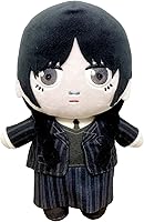Vista 1 de Great Eastern Entertainment Miércoles - Miércoles Addams Button Eyes Plush 8" H