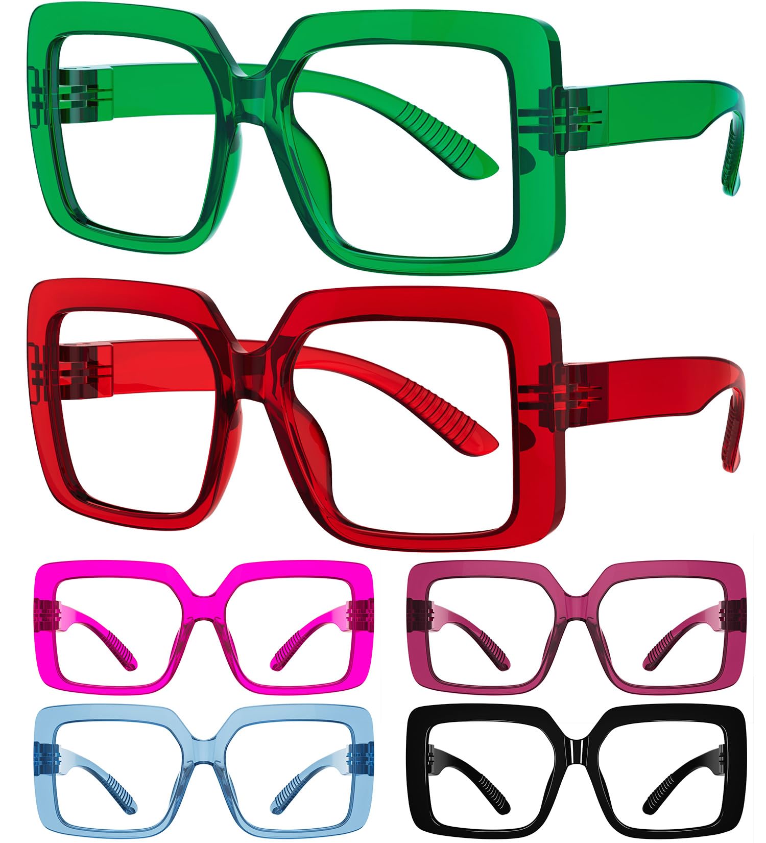 Eyekepper 5er-pack Federscharniere Vintage Herren Lesebrille