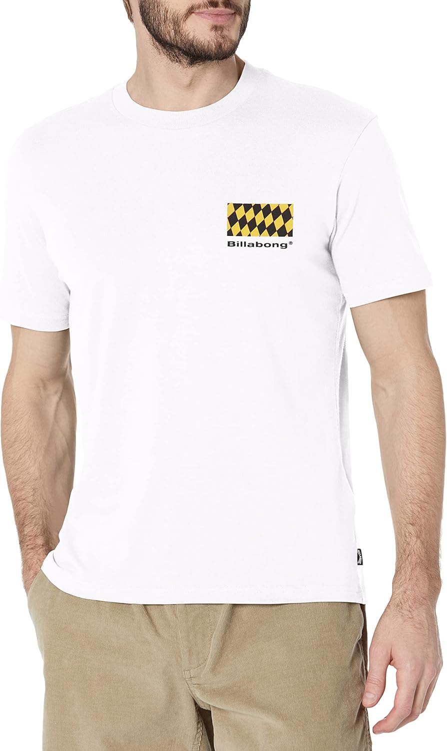 Billabong Mens Classic Short Sleeve Premium Logo Tee