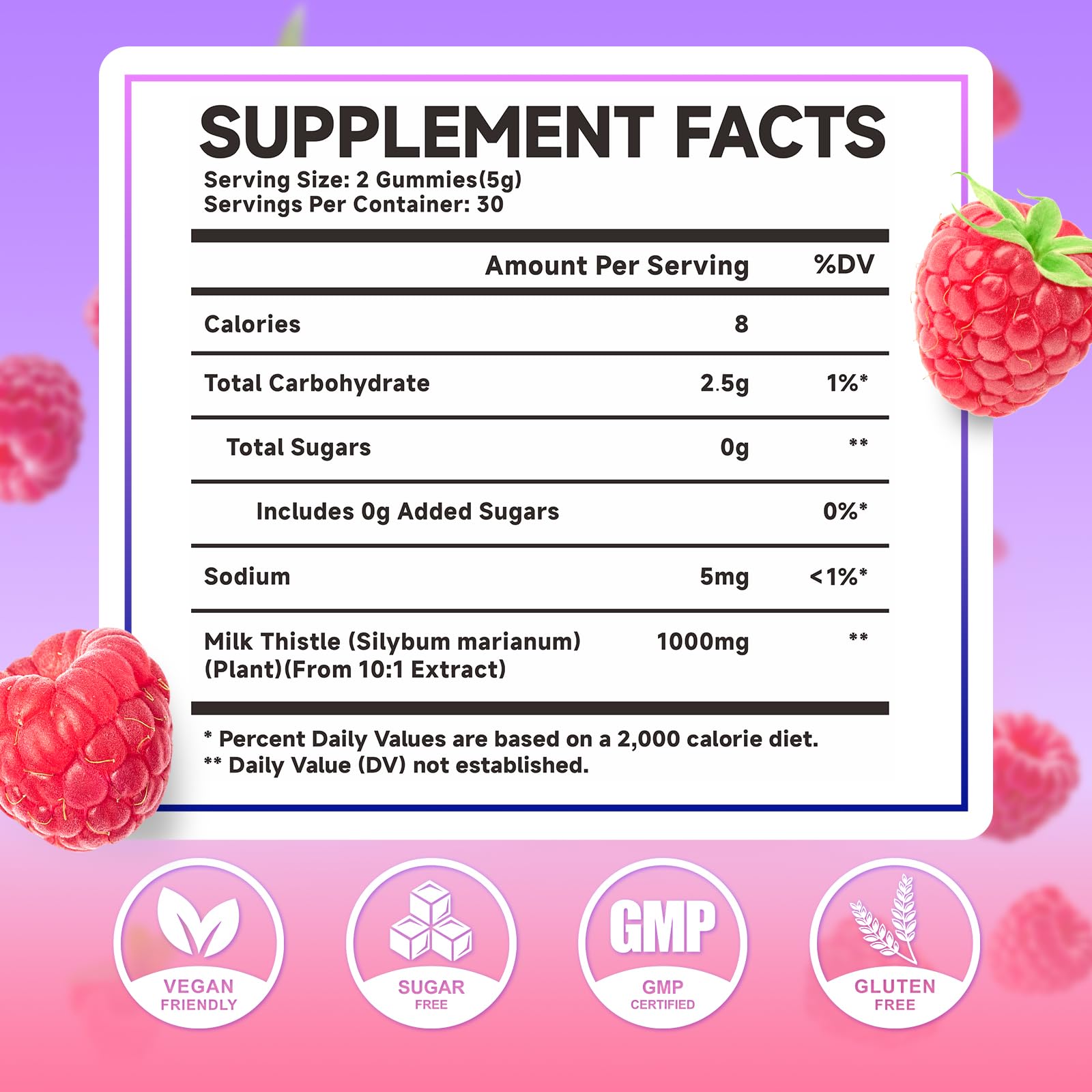 Milk Thistle Gummies - Milk Thistle Supplement for Antioxidant Support — Amazon image 2