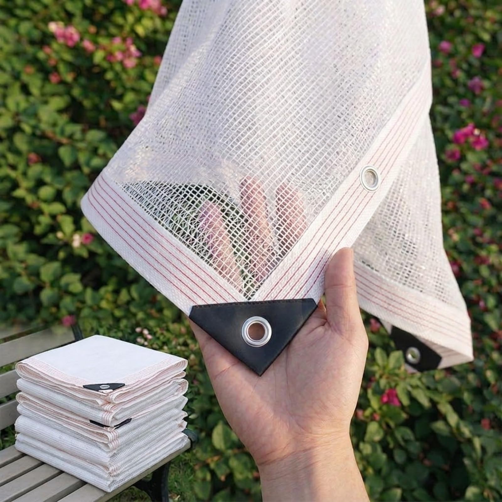 Filet protection solaire contre la chaleur sous serre bâche ombrage 90%