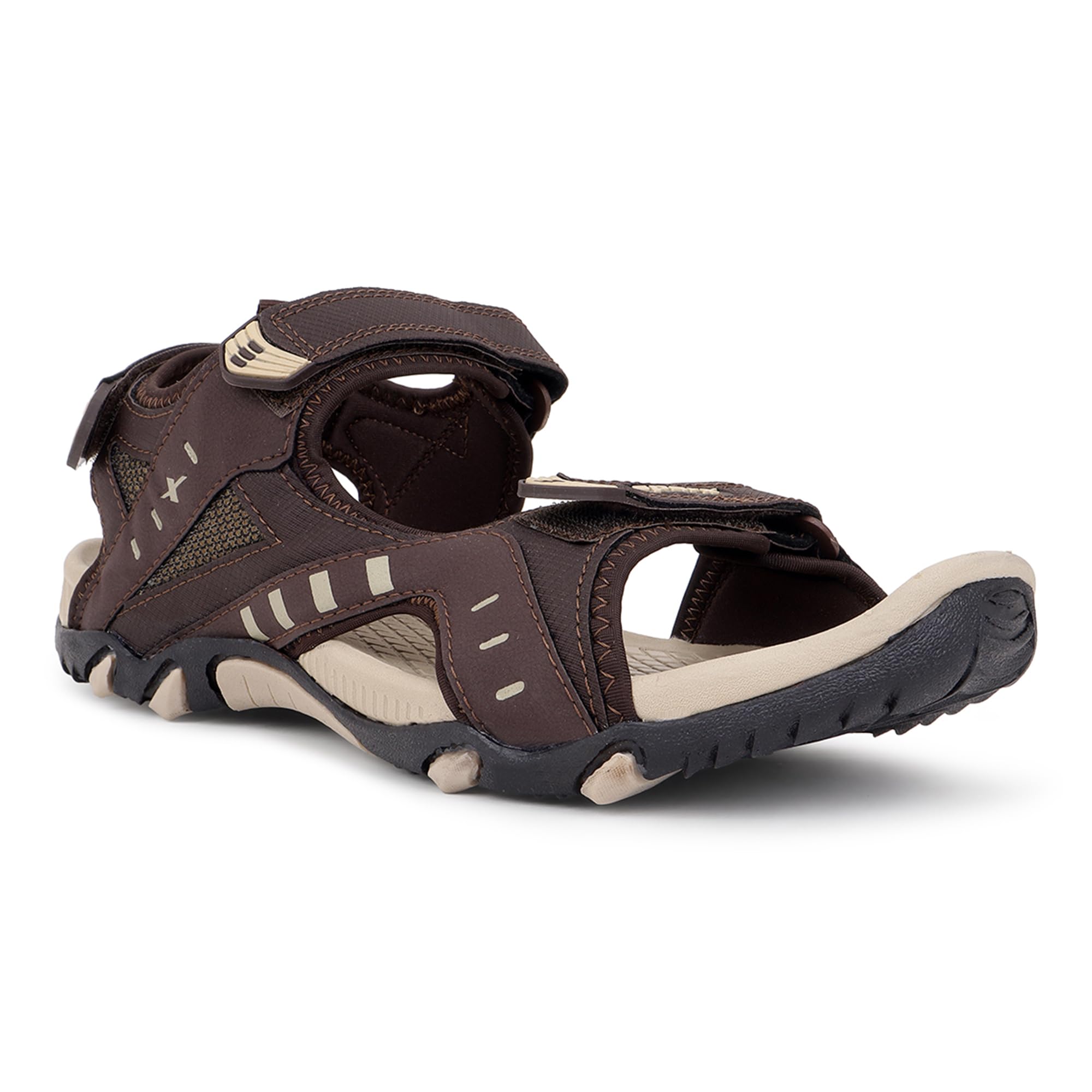 Men's SS0485G Brown Beige Sandal 9 (SS0485GBRBG0009)