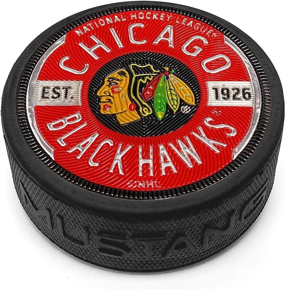 Sports Decor Chicago Blackhawks Gear Puck Design Trimflexx