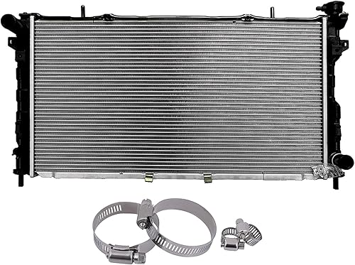 Miniatura 4 de SCITOO Radiador 2795 + abrazadera de manguera de 0.31 a 0.39 pulgadas, 4 piezas para Chrysler para Town & Country 2005-2007 para Chrysler 2005-2007