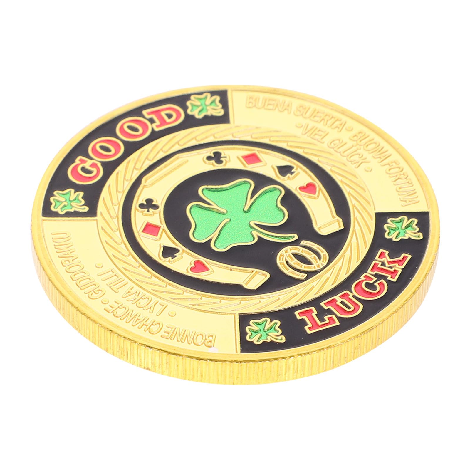 PENIKOKO Poker Card Guard Souvenir Coins Commemorative Coins Table Games Poker Card Protector for Poker Players