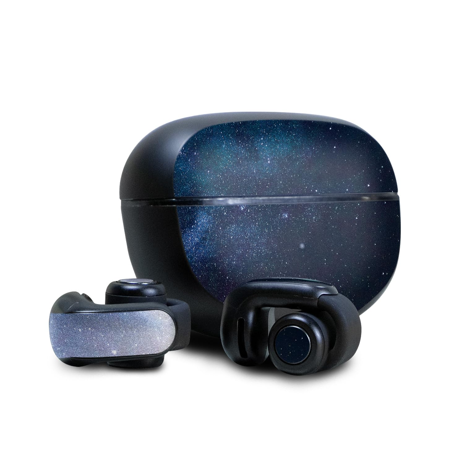 Skin Compatible with Bose Ultra Open Earbuds - Astro Sky - Premium 3M Vinyl Protective Wrap Decal Cover - Easy to Apply | Crafted in the USA by MightySkins