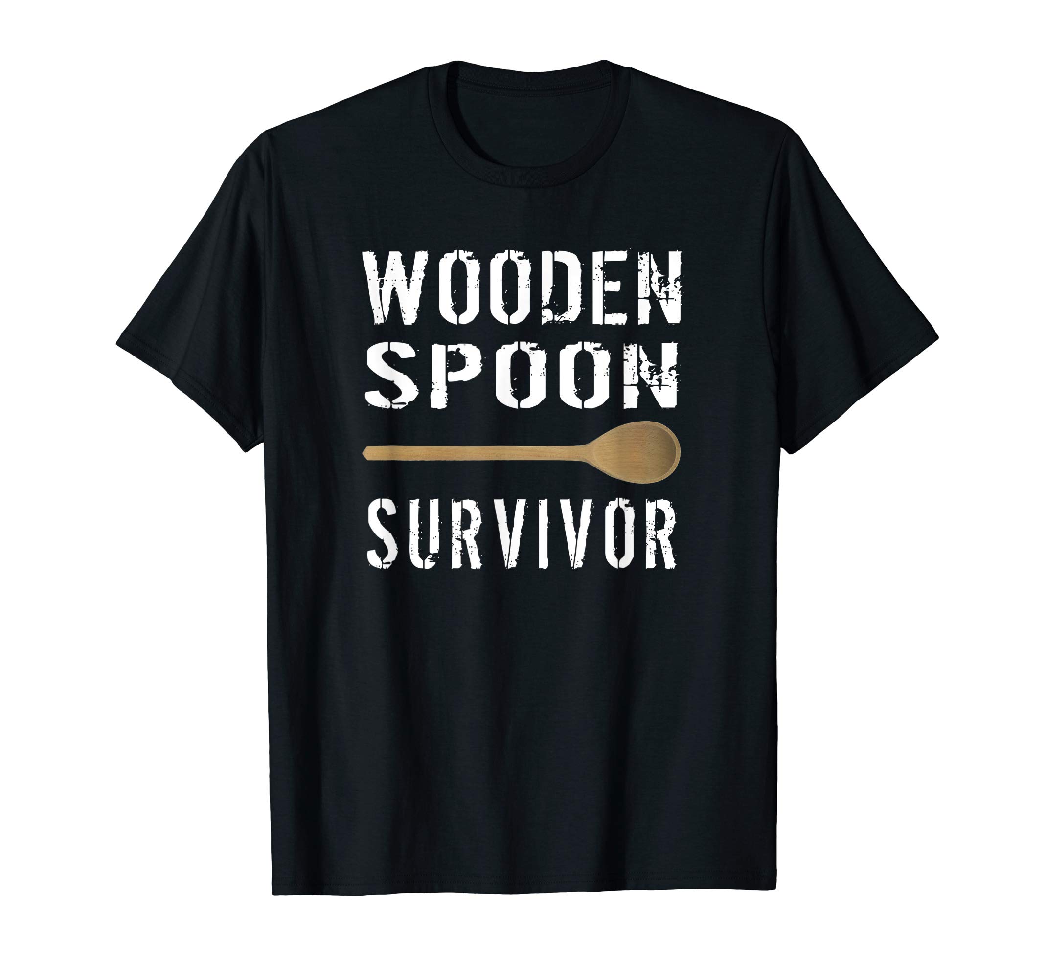 Wooden Spoon Survivor T Shirt T-ShirtOEKO-TEX STANDARD 100