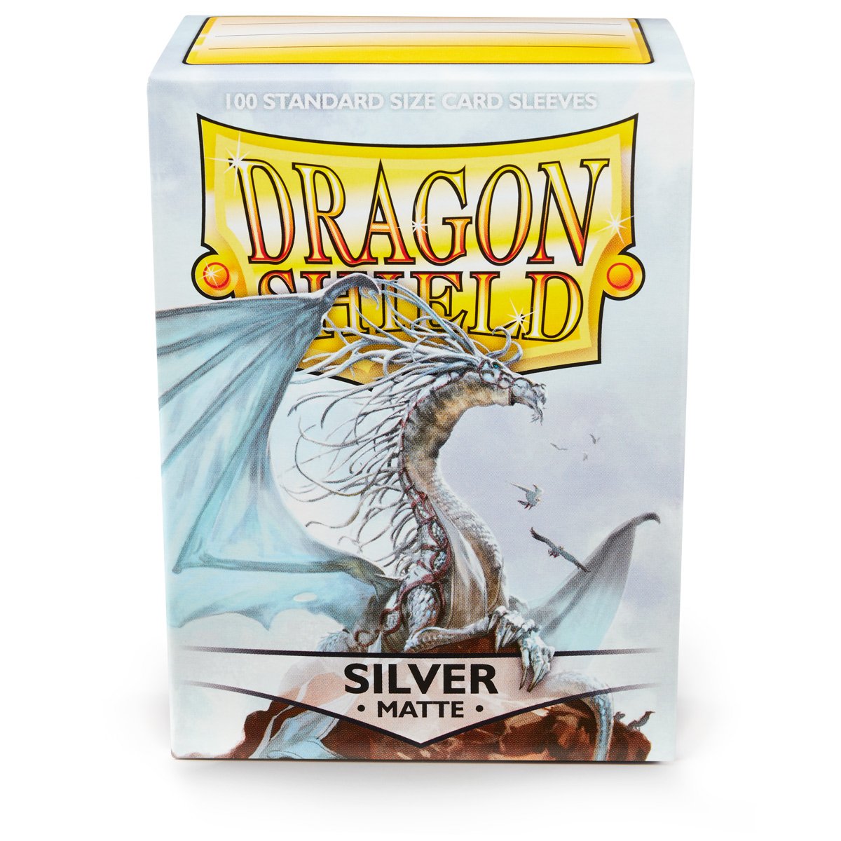 Dragon Shield Standard Size Card Matte Sleeves 100 CT - Smooth Tough Premium TCG Sleeves Compatible with Pokemon