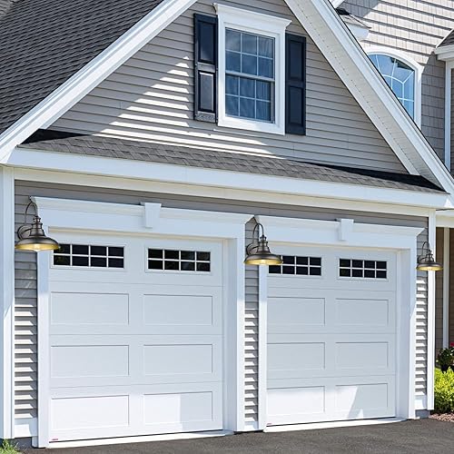 Miniatura 7 de Lámpara de granero para exteriores, cúpula grande de 12.3 pulgadas, lámpara de montaje en pared de cuello de cisne, lámpara de pared exterior,