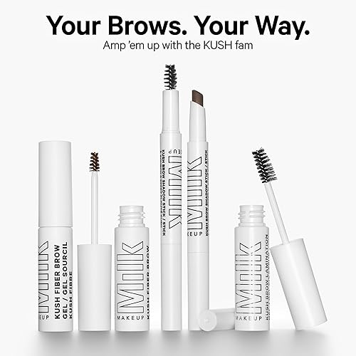 Miniatura 8 de Milk Makeup KUSH - Barra de sombra para cejas, hierba (marrón medio), fórmula de crema a polvo, suave, flexible, hasta 12 horas de uso, vegano,