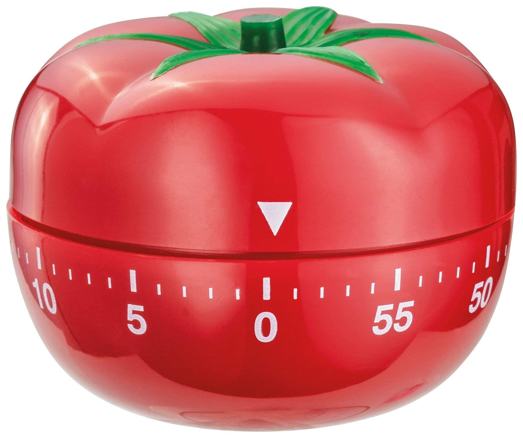 60 Minute Count Down Timer,Tomato Mechanical Kitchen Timer with Loud Alarm,Rotating Dial for Cooking, Baking,Boiling Eggs Battery-Free,Child-Safe & Durable