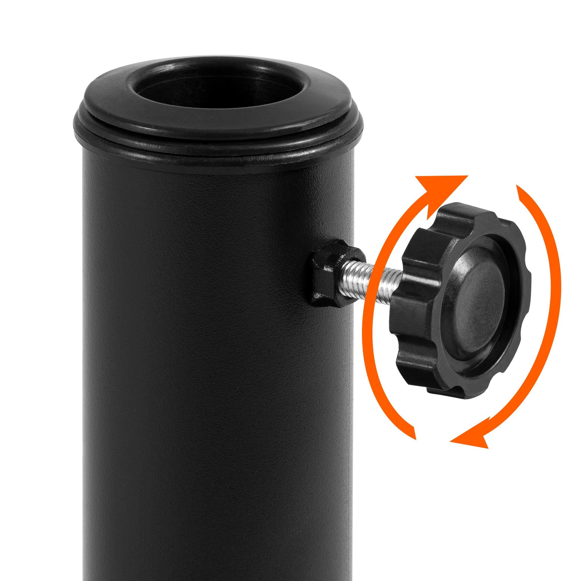 Yaheetech Pied de Parasol Rond Lestage 10 kg Style Vintage