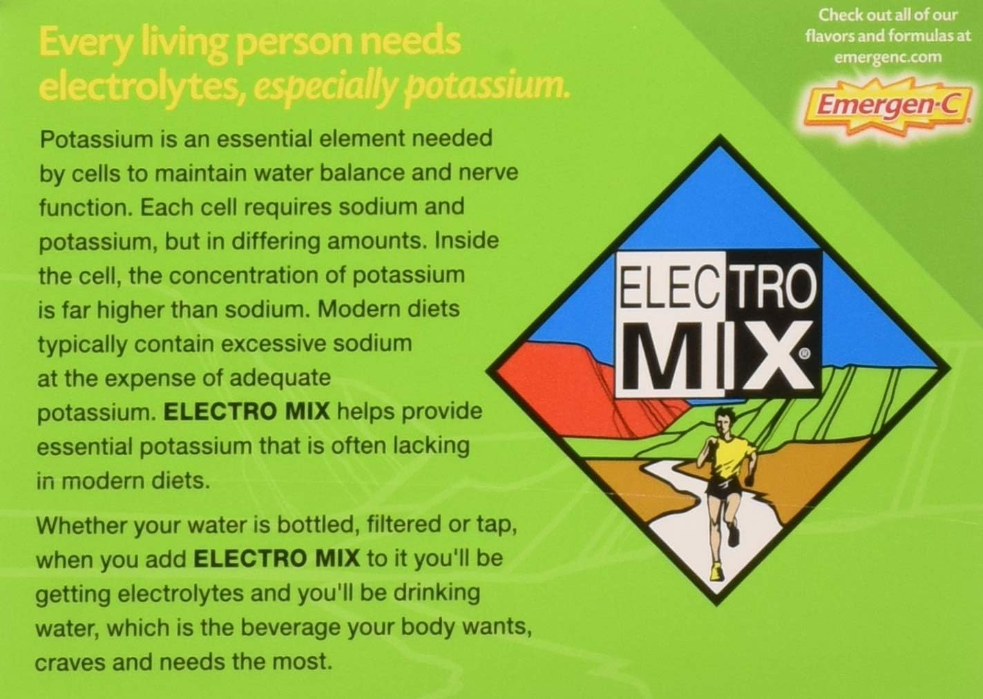 ALACER EMERGEN-C,ELECTRO MIX,LIM, 30 PKT, 4 pack