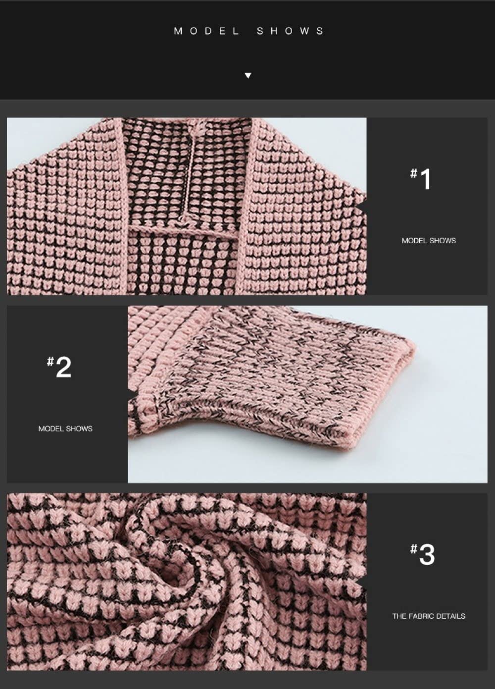 Strickjacke Damen,Lange Damen Grobstrick Cardigans Pullover Mantel Lässig Grau Gerippter Jacquard Plus Größe Langarm Open Front Cardigan Winter Elegante Weiche Strickoberbekleidung Jacke