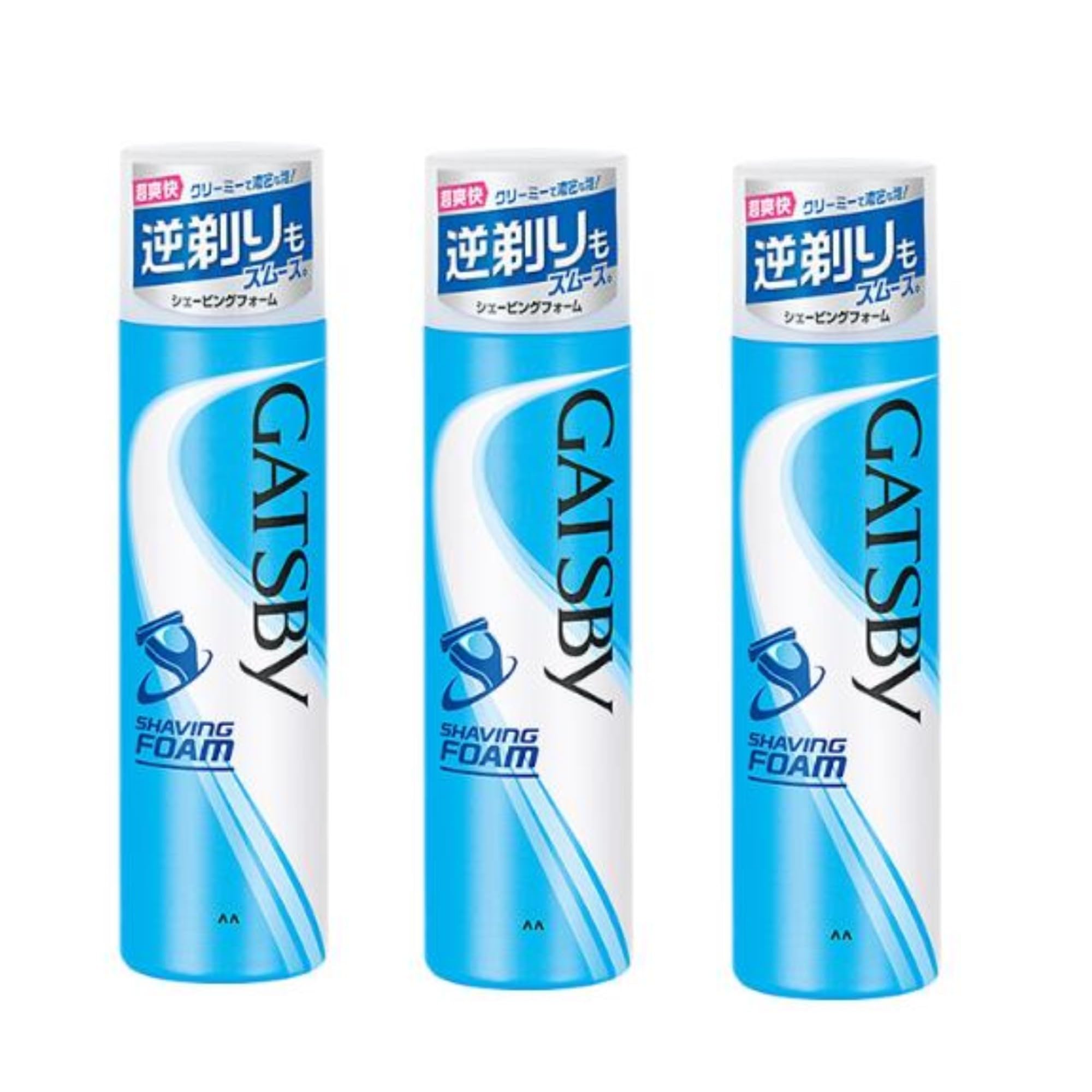 GATSBY Shaving Foam 6.7 oz (190 g) x 3 Pieces