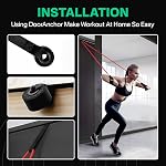 Resistance Bands- Pull Up Assist Resistance Exercise Bands Exercise Loop Bands,for Working Out, Fitness, Training, Physical Therapy Pouch for Workout Home Gym Exercise for Men and Women