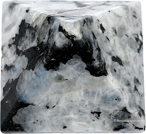 Miniatura 206 de Amazing Gemstone Lapis Lazuli Pyramid Crystal Healing Stones - 2" Great Pyramid Figurine of Natural Stone Pyramid for Meditation, Reiki, Chakra