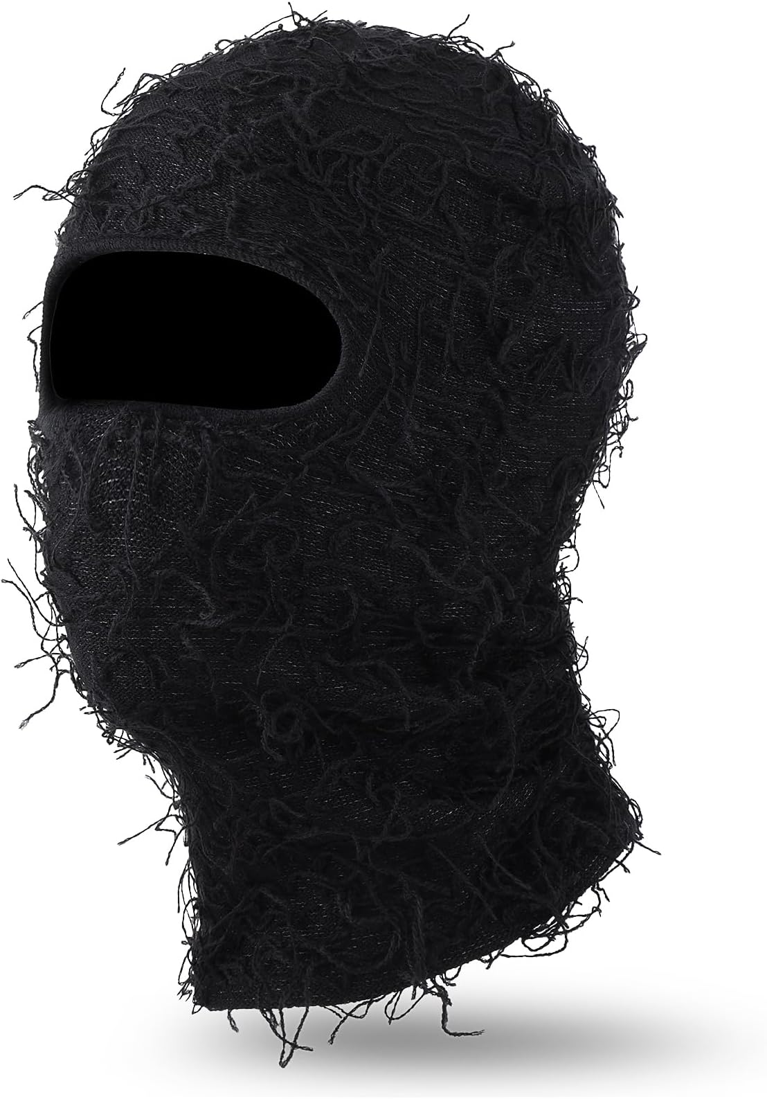 WLLHYF 1 Stück Gestrickte Sturmhaube, Skimaske Vollgesichts-Beanie-Mütze Winddicht Atmungsaktiv Wärmend Kostümzubehör für Männer und Frauen Outdoor-Sport Radfahren