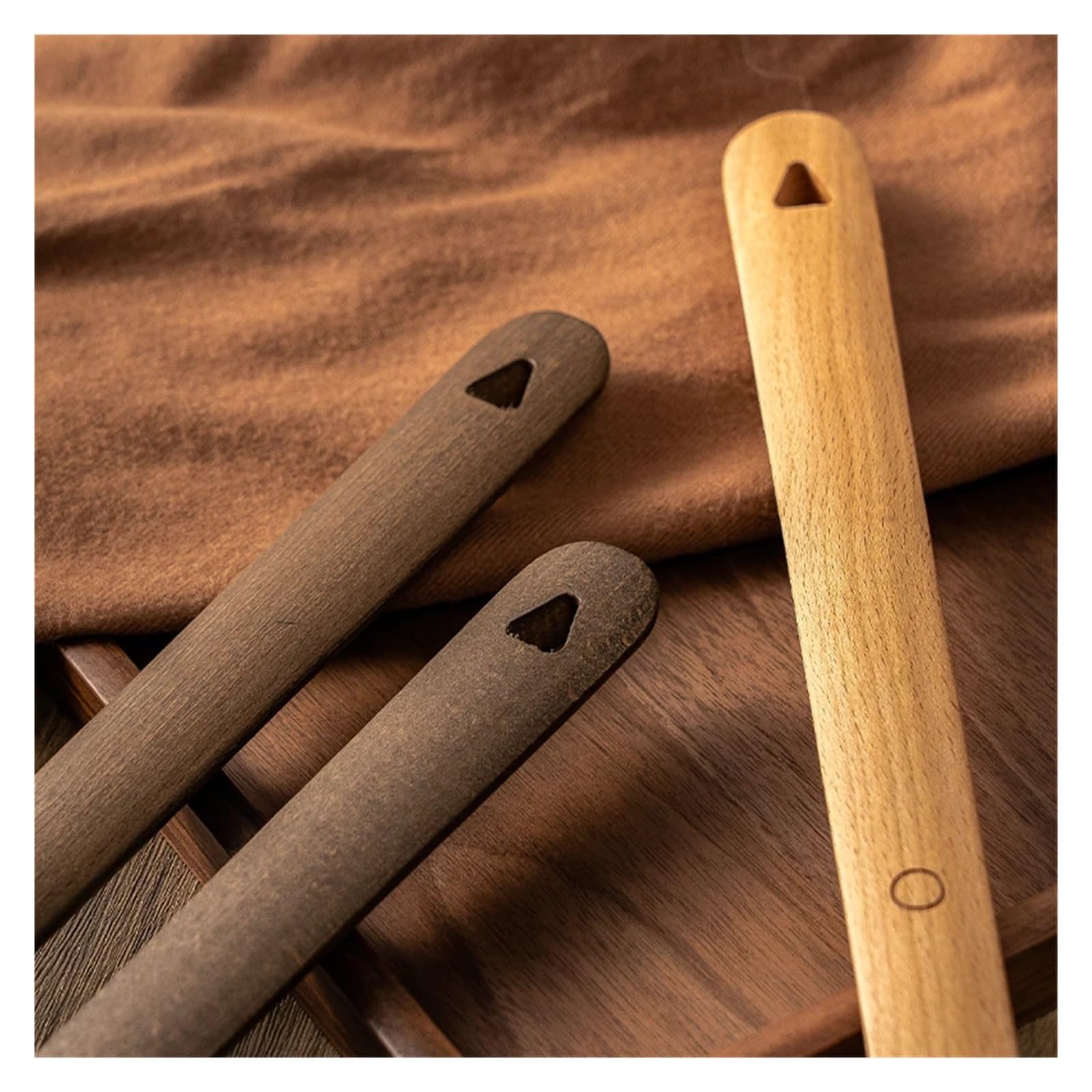WNBFTTK Calzador Calzador magnético de madera haya con mango extendido y extractor zapatos maciza