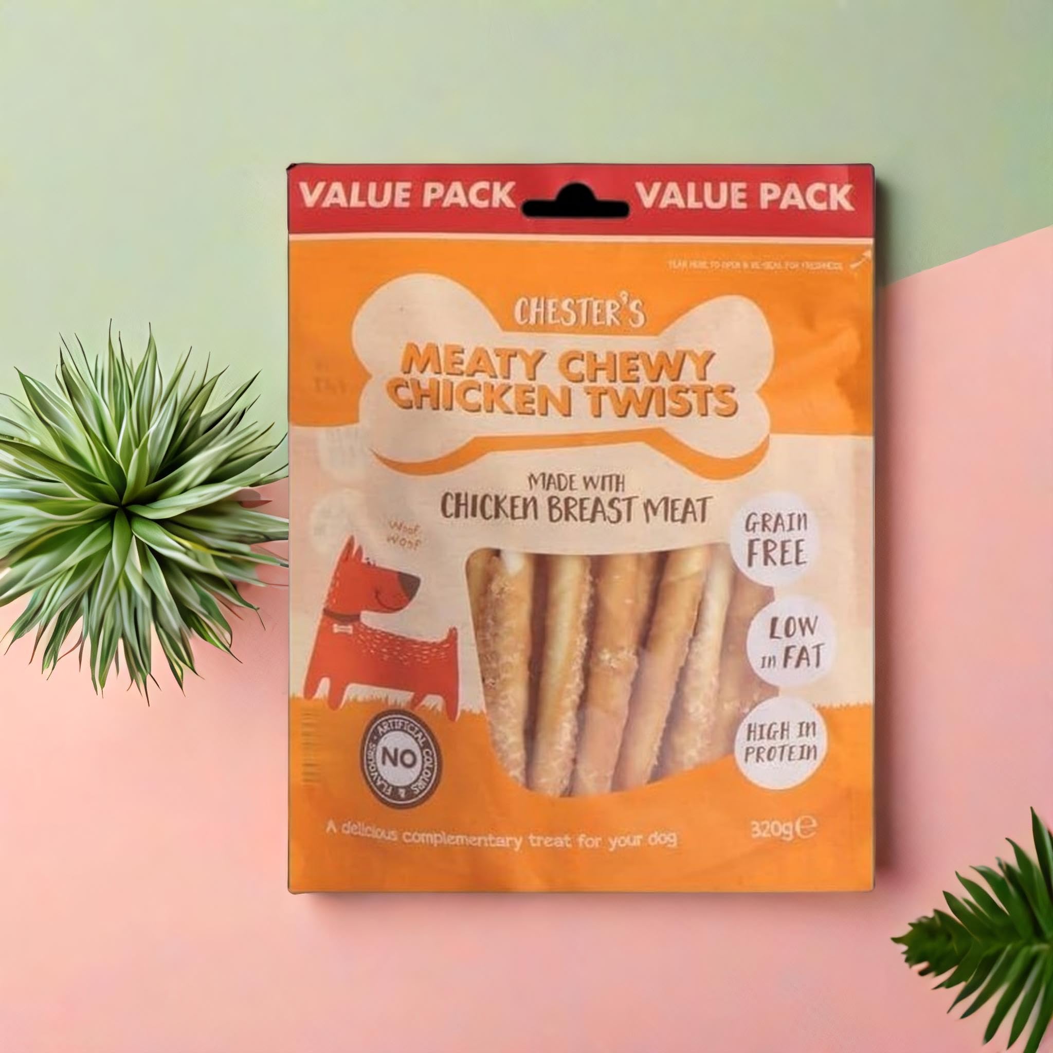 ark future Chester's Meaty Chewy Chicken Twists - 1 Pack - Image 3
