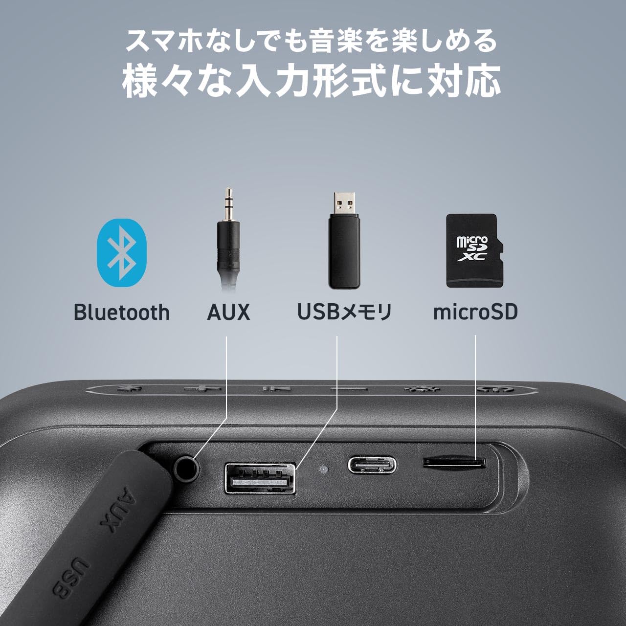 Amazon.co.jp: サンワダイレクト Bluetoothスピーカー 防水 IPX7 8W