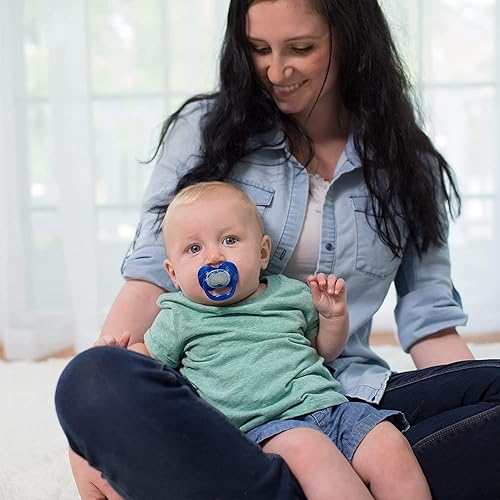 Miniatura 10 de Dr. Brown's Natural Flow® - Biberón anticólicos Options+™ de cuello ancho, 9 oz/9.1 fl oz, pezón nivel 1, paquete de 4, chupete simétrico de 0.0 ft+